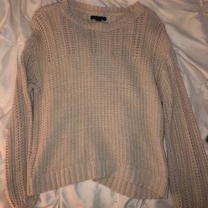 American eagle cream sweater